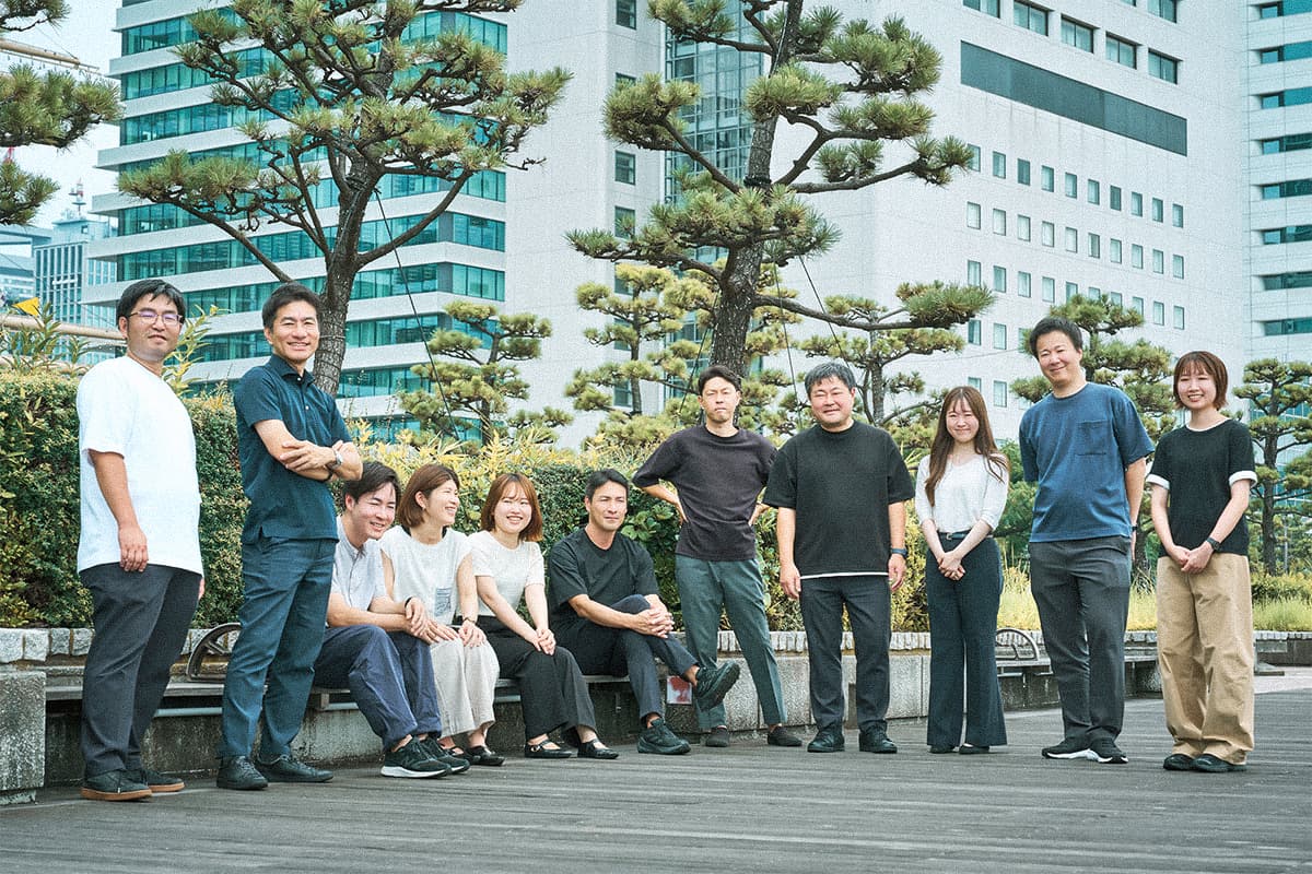 株式会社クリード社員集合写真